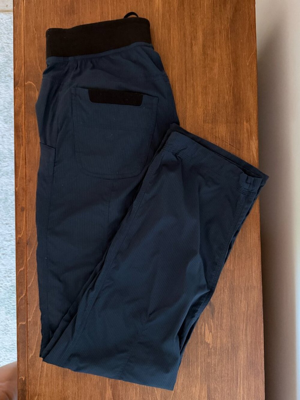 Lululemon Dance Studio/Track Pants Black Striped Zip Pocket Men’s Size Small 31"